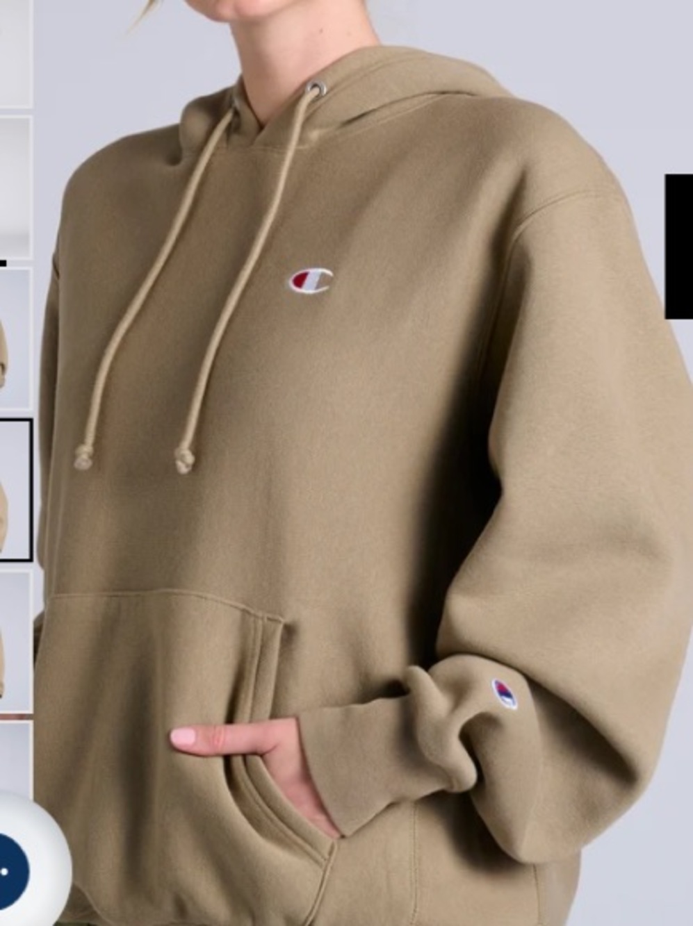 CHAMPION Reverse Weave Hoodie Sz L